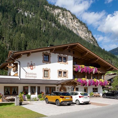 Gaestehaus Schneeberger Mayrhofen Exteriér fotografie